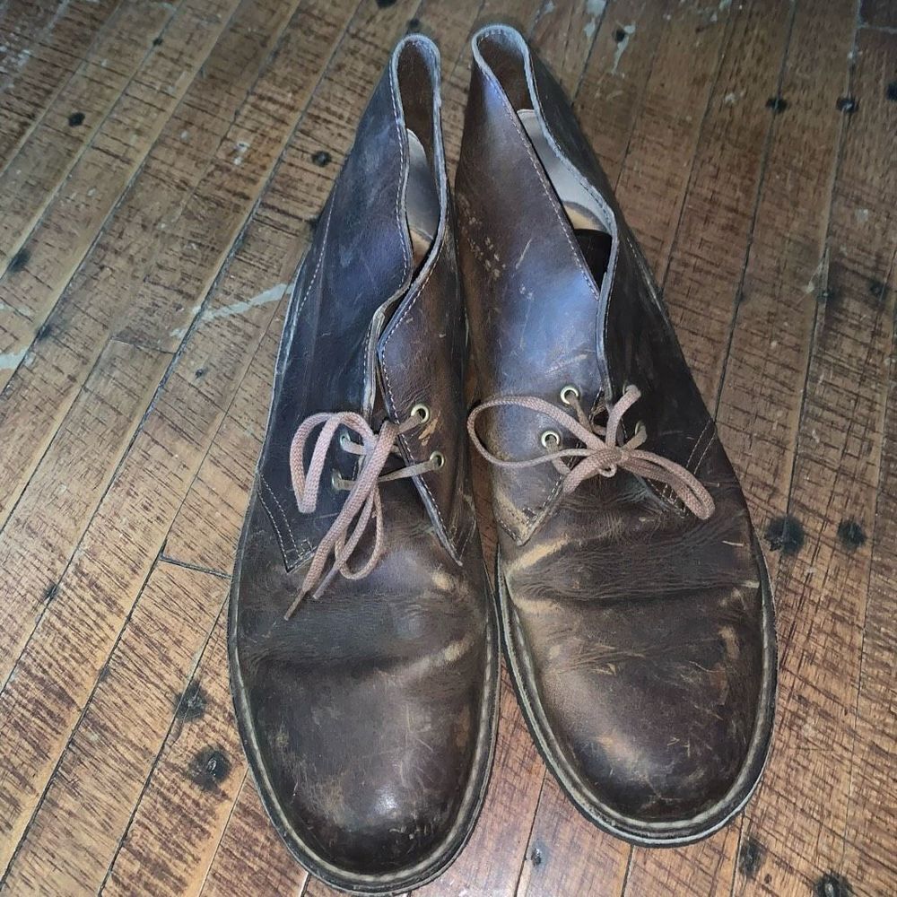 Original Desert boot size 11 rustic leather chukka shoes